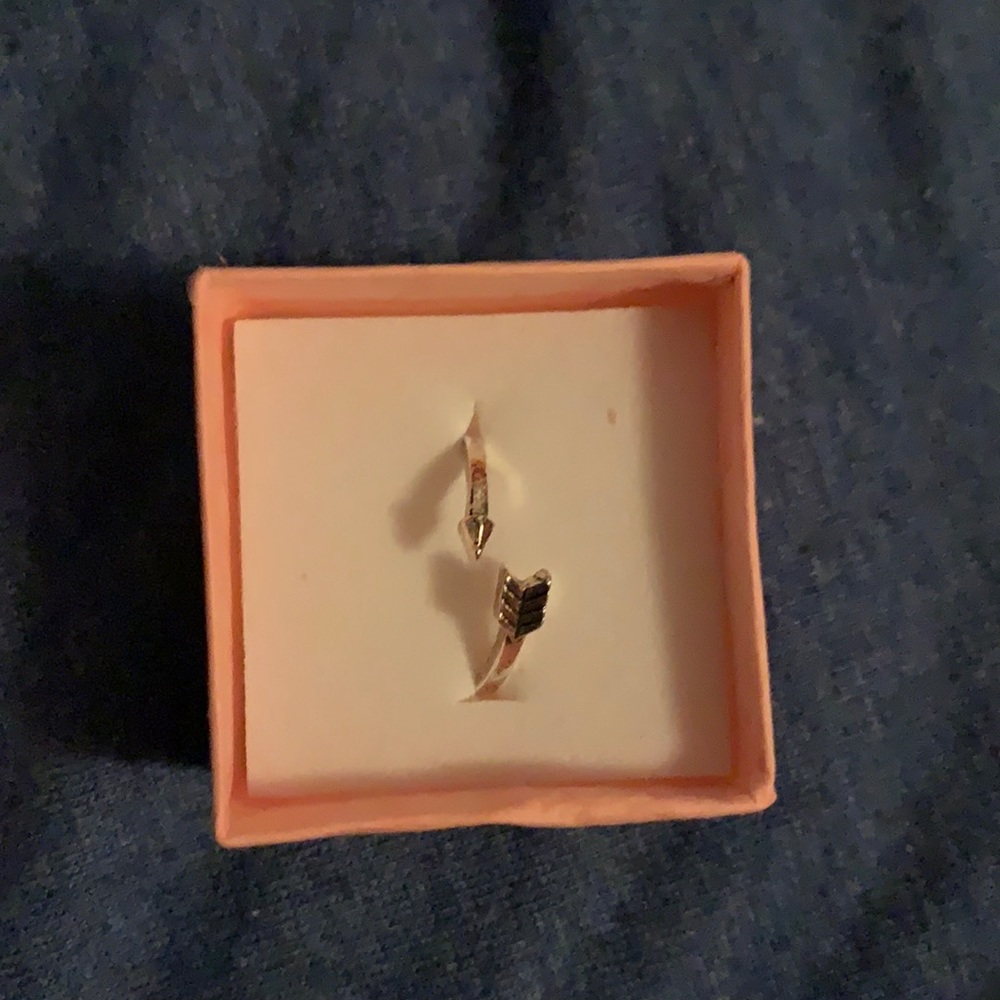 Stainless Steel Arrow ring